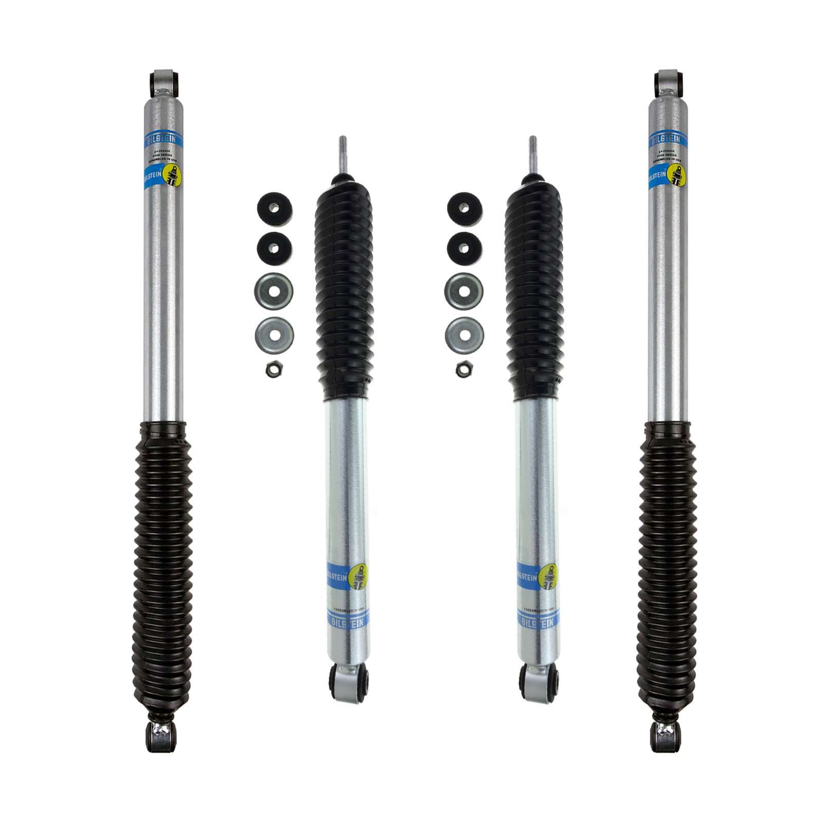 Bilstein 5100 Monotube Shocks Set for 2007-2018 Jeep Wrangler JK 4WD