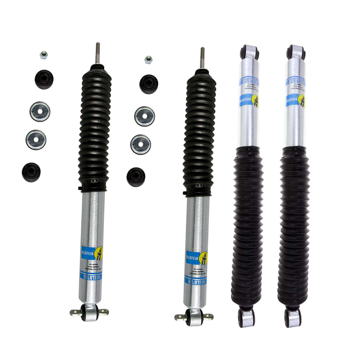 Bilstein 5100 Monotube Shocks Set for 1999-2004 Jeep Grand Cherokee 4WD AWD  RWD