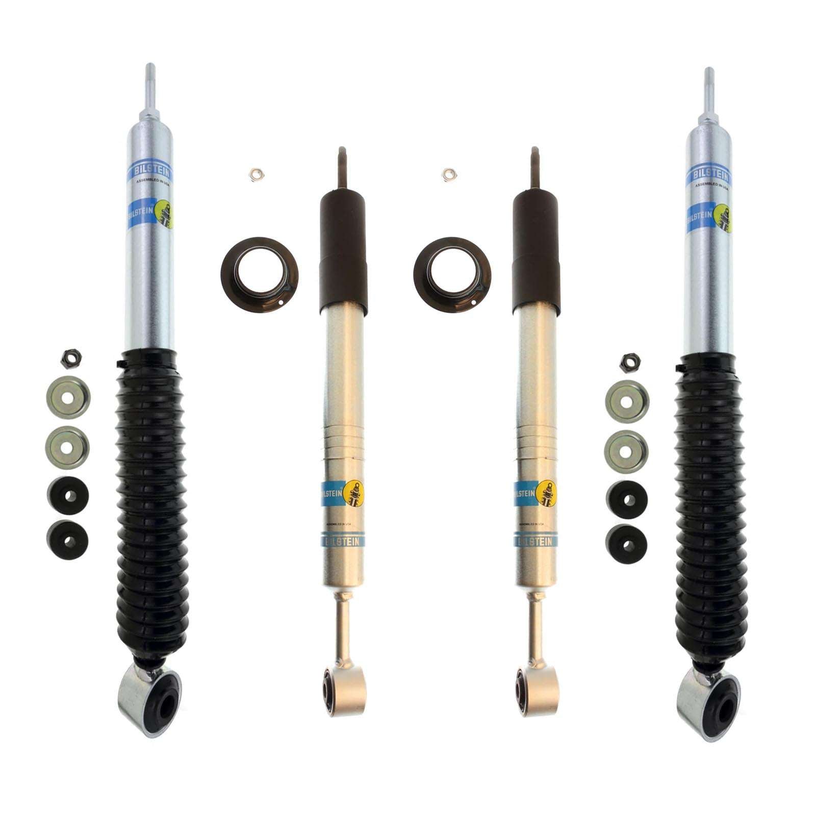 Bilstein 5100 Monotube Adjustable Strut & Shocks Set for 2010-2023 Toyota  4Runner 4WD RWD w/0-2.5