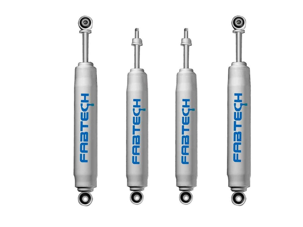 Fabtech Perf Gas Shocks for 88-99 K1500 4WD 6 lift