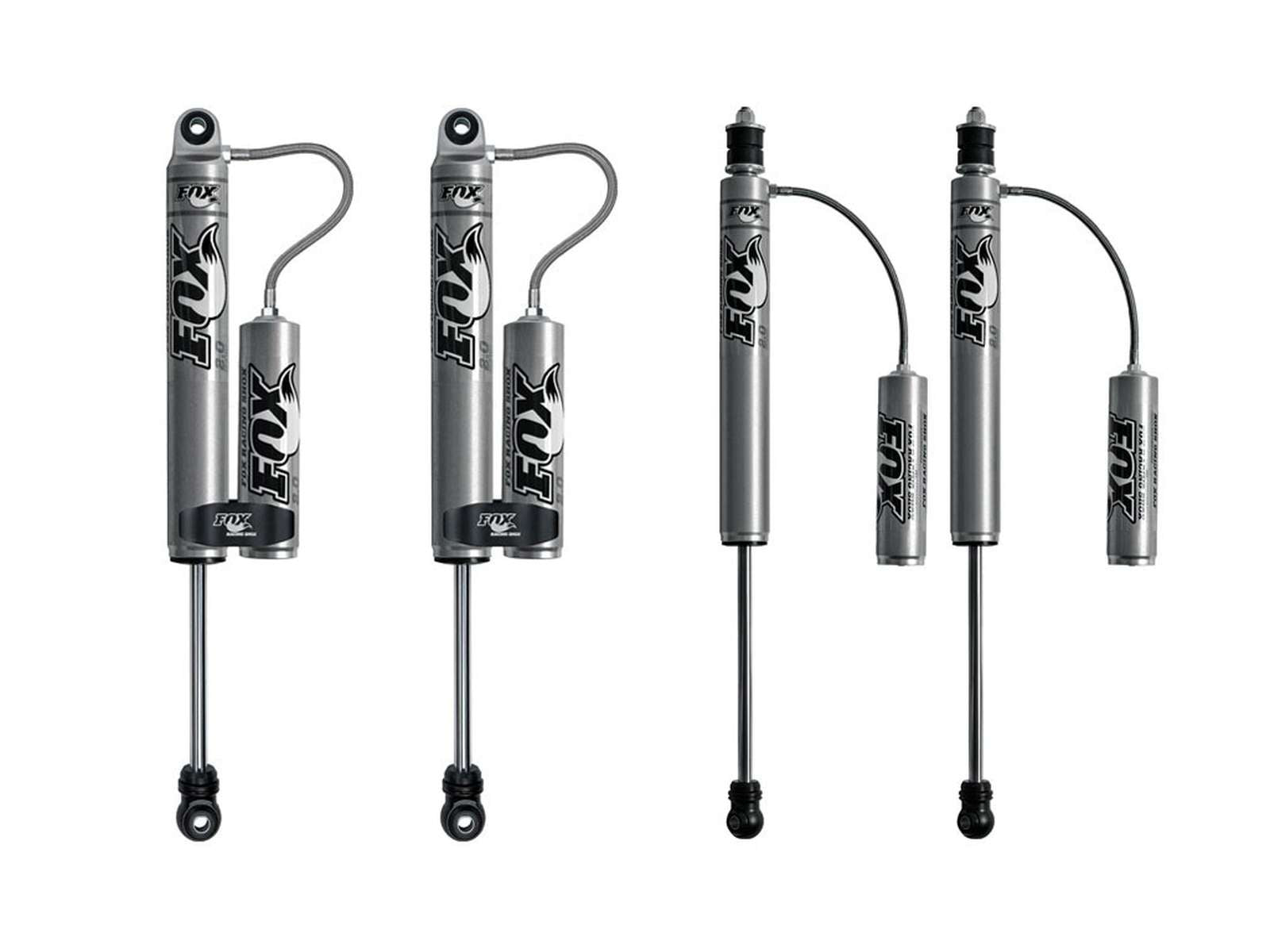 Fox 2.0 Performance Series Shocks w/ Reservoir Set for 2003-2009 Hummer H2  4WD RWD