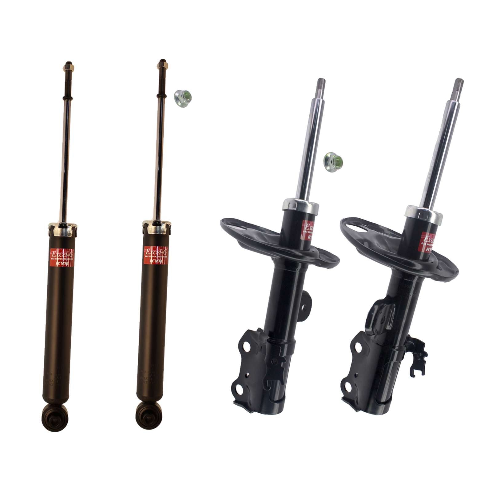 KYB Excel-G OEM Strut & Shocks Set for 2012-2016 Toyota Prius V FWD