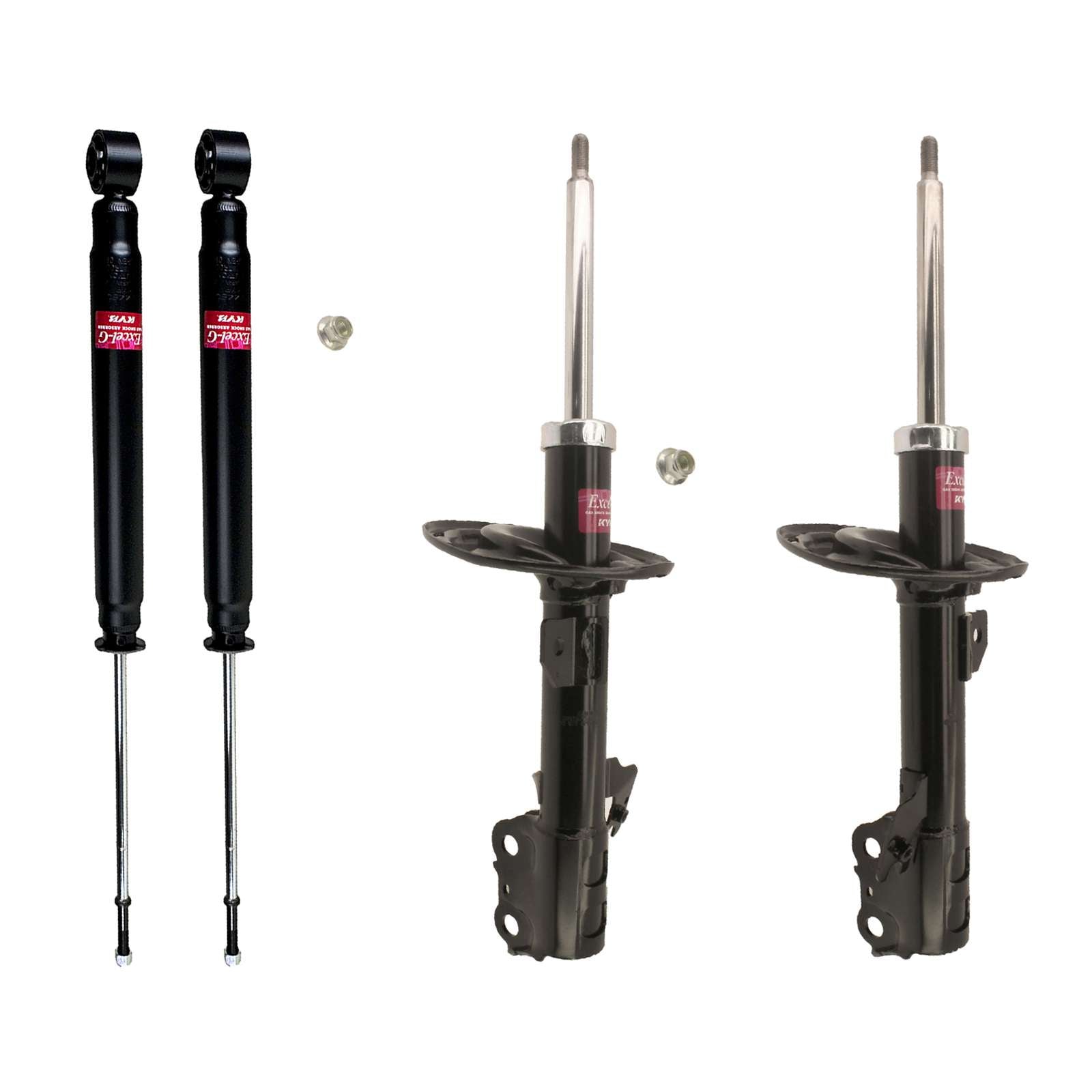 KYB Excel-G OEM Strut & Shocks Set for 2011-2014 Toyota Sienna AWD