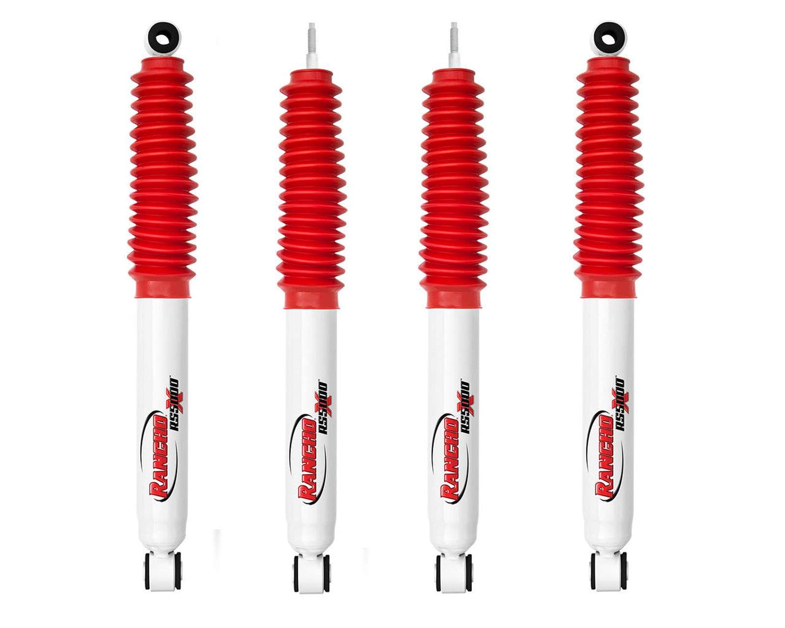 Rancho RS5000X Gas Shocks Set for 2003-2009 Hummer H2 4WD