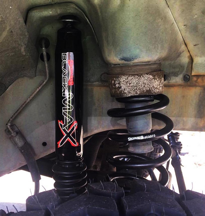 Skyjacker Black MAX Hydro Shocks Rear for 05 09 Armada 0 2.5 lift