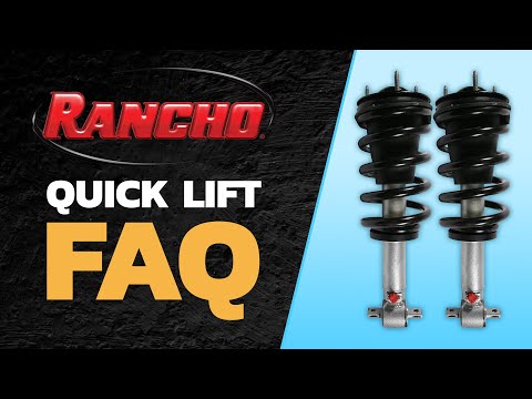 Rancho RS999903 Quick Lift Loaded Strut-