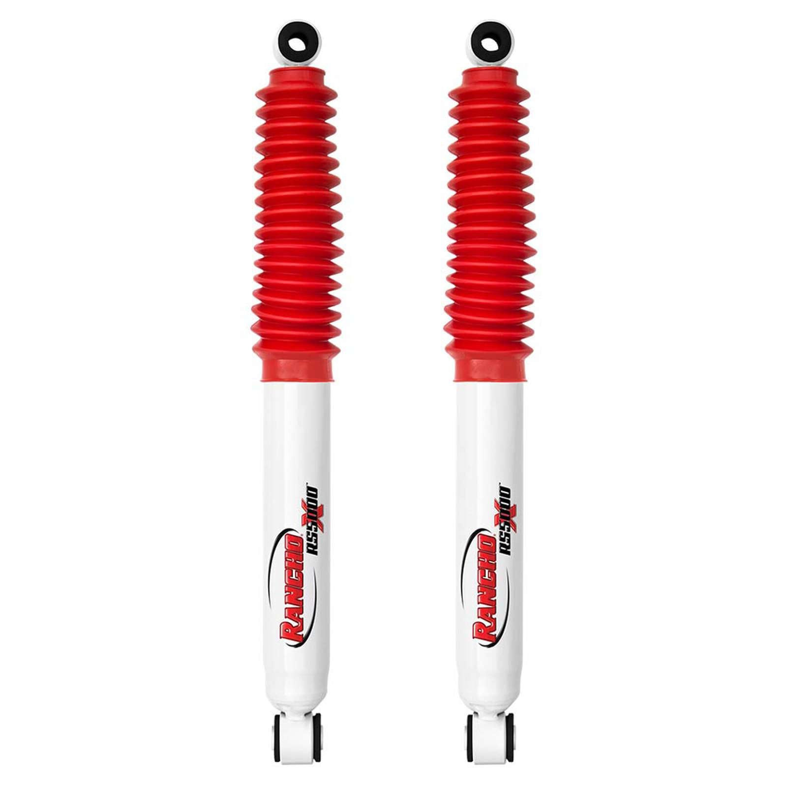 Rancho RS5000X Gas Shocks Rear for 97-04 Frontier 4WD 0 lift CrewCab