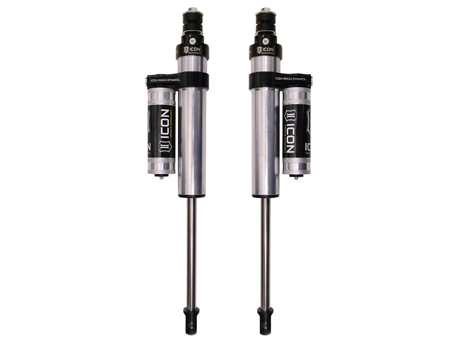 Icon 2.5 Piggyback Reservoir Shocks Rear Pair for 2007-2021 Toyota Tundra w/1.5" lift