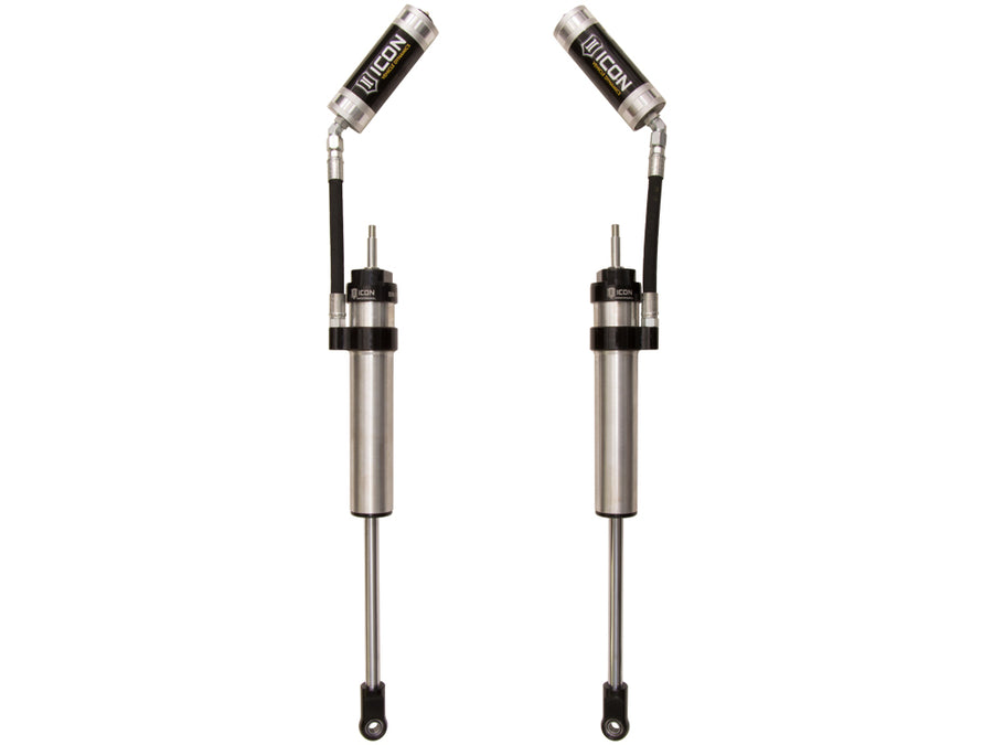 Icon 2.5 Remote Reservoir Shocks Pair for 2013-2022 Ram 3500 4WD w/4.5" lift