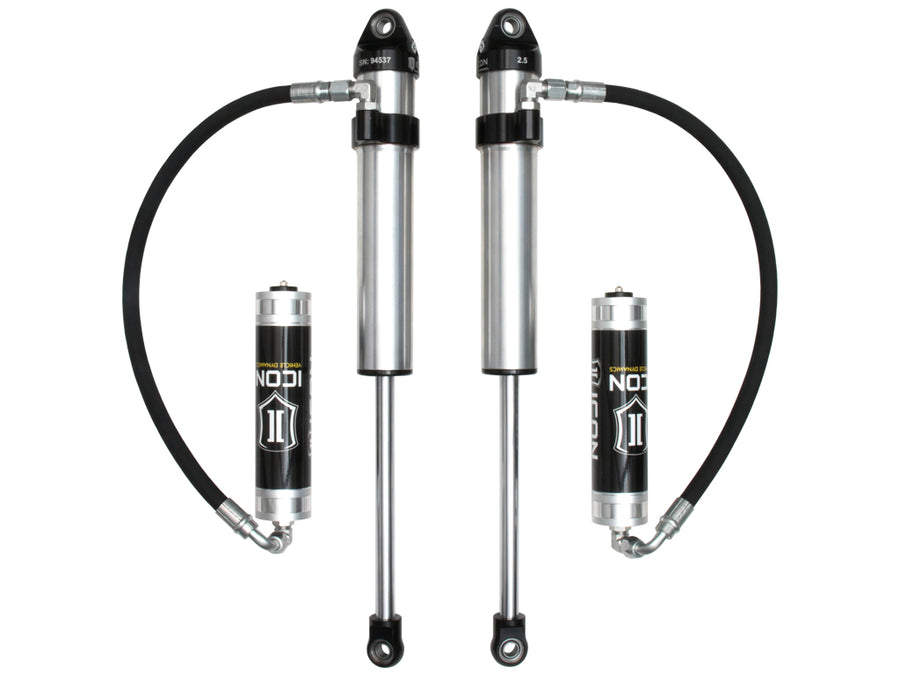 Icon 2.5 Remote Reservoir Shocks Pair for 2022 Jeep Wrangler