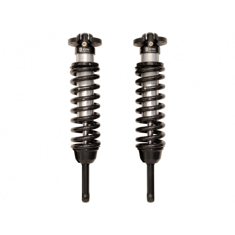 Icon 2.5 Internal Reservoir Coilovers Ext Travel Front Pair for 2005-2015 Toyota Tacoma 4WD