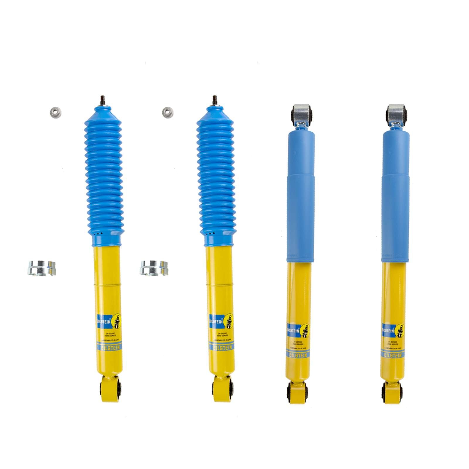 Bilstein 4600 Monotube OEM Shocks Set for 2015-2022 GMC Canyon 4WD