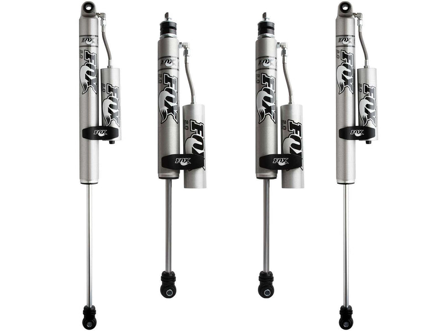 Fox 2.0 Performance Series Shocks w/ Reservoir Set for 2001-2010 GMC Sierra 2500 HD 4WD RWD