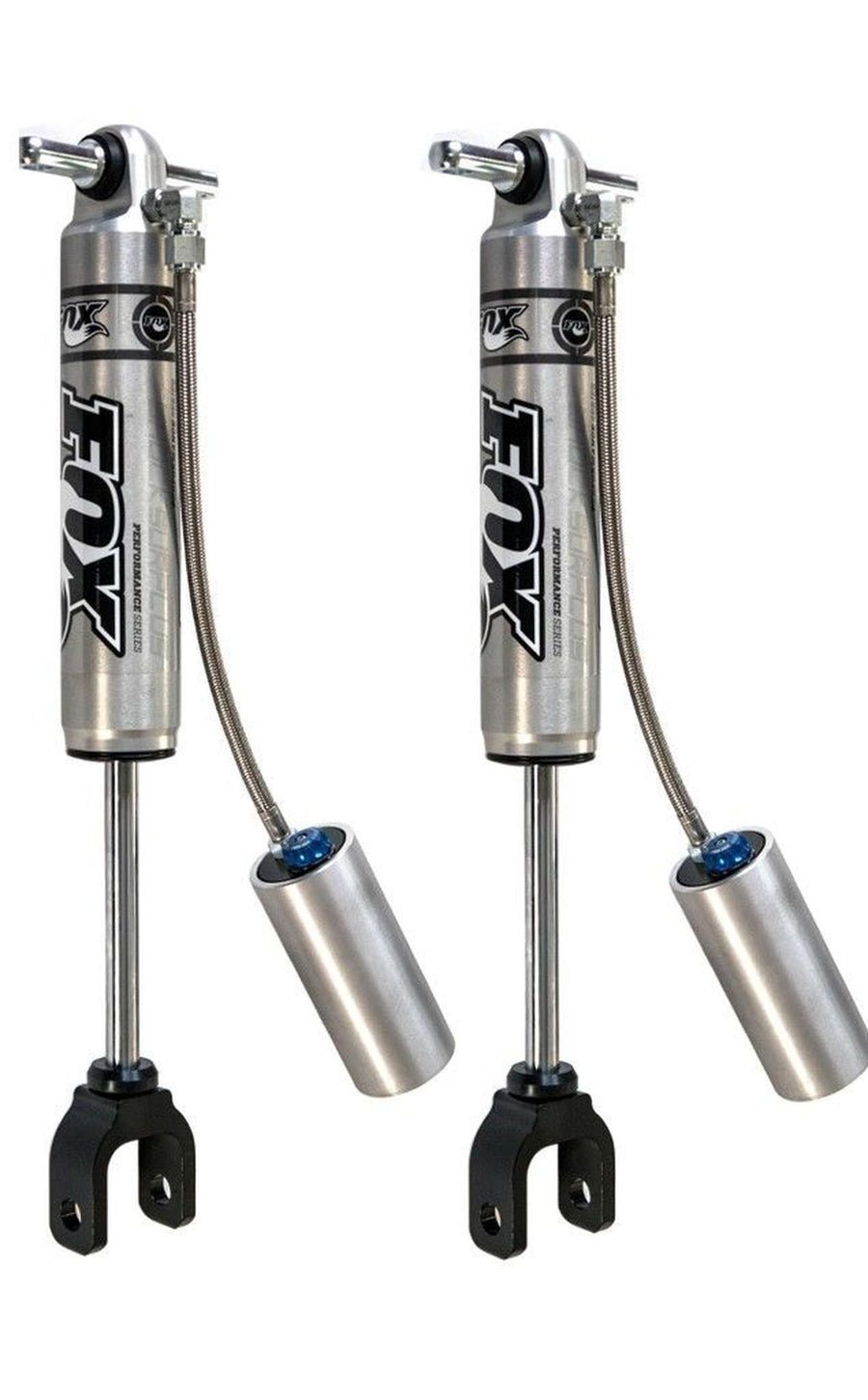 Fox 2.0 Performance Series w/ CD Reservoir Shocks Front Pair for 2011-2019 GMC Sierra 3500 HD 4WD RWD