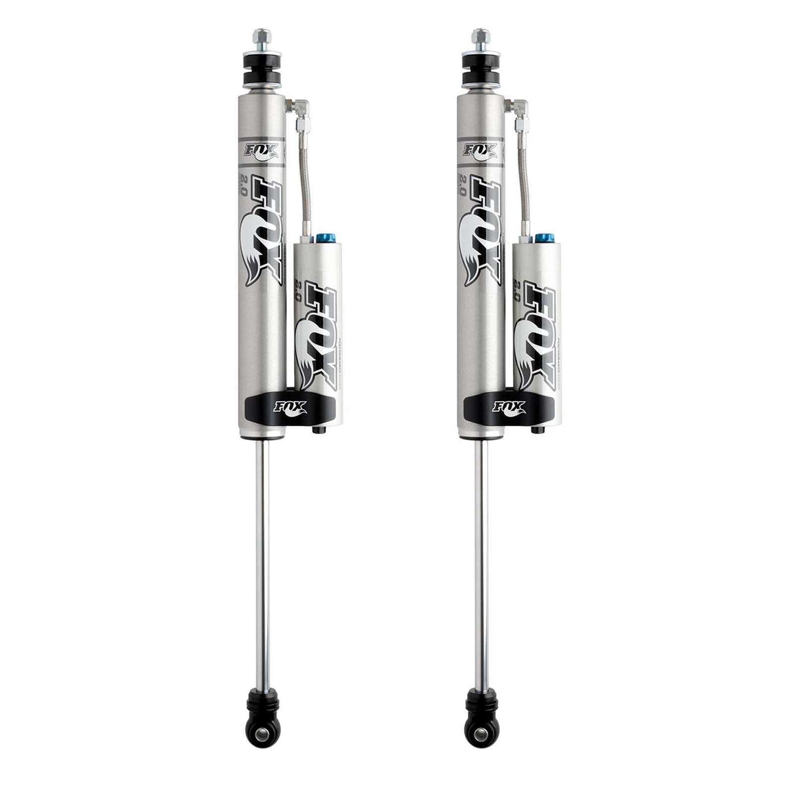 Fox 2.0 Performance Series w/ CD Reservoir Shocks Front Pair for 2014-