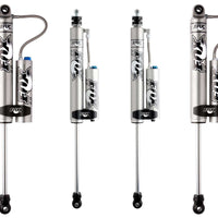 Fox 2.0 Performance Series w/ CD Reservoir Shocks Set for 2005-2016 Ford F350 Super Duty 4WD Cab & Chassis