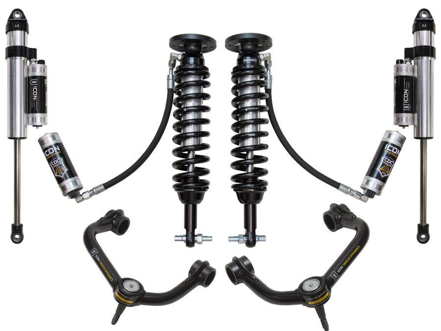 Icon 2-2.63" Suspension System Stage 5 Tubular Kit for 2015-2020 Ford F150 4WD