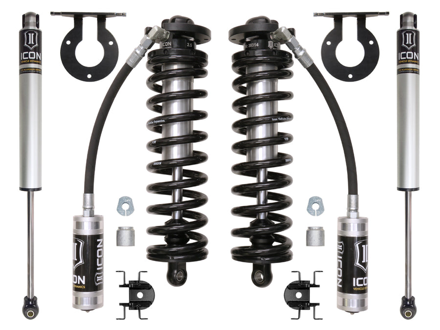 Icon 2.5-3" Coilover Conversion System Stage 1 Kit for 2005-2016 Ford F250 Super Duty 4WD