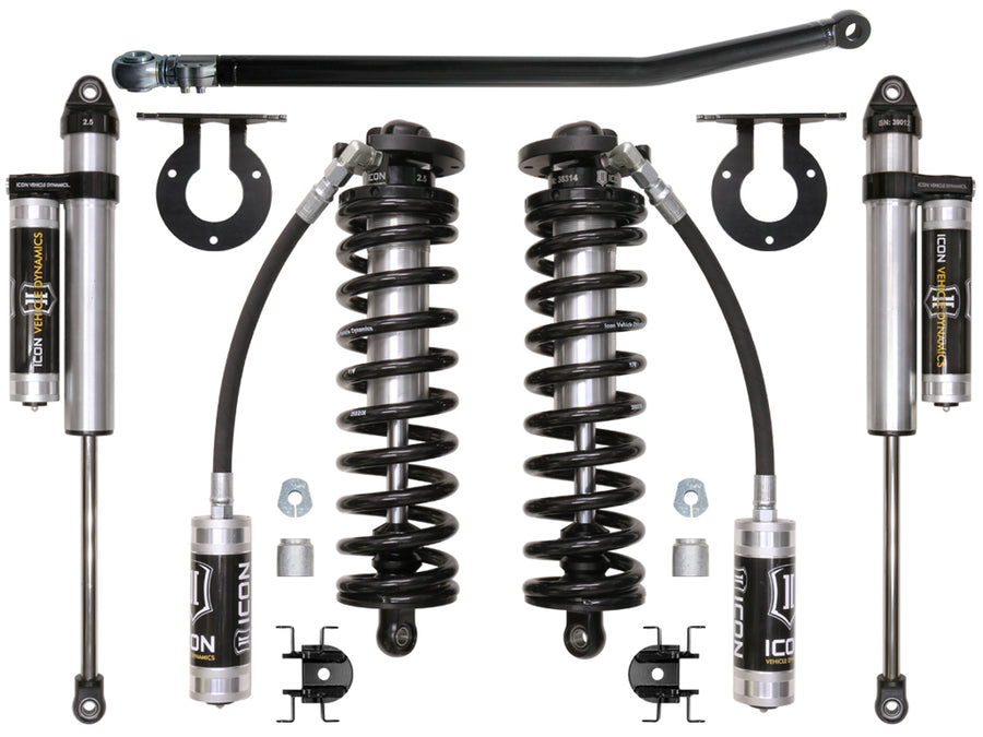 Icon 2.5-3" Coilover Conversion System Stage 3 Kit for 2005-2016 Ford F350 Super Duty 4WD