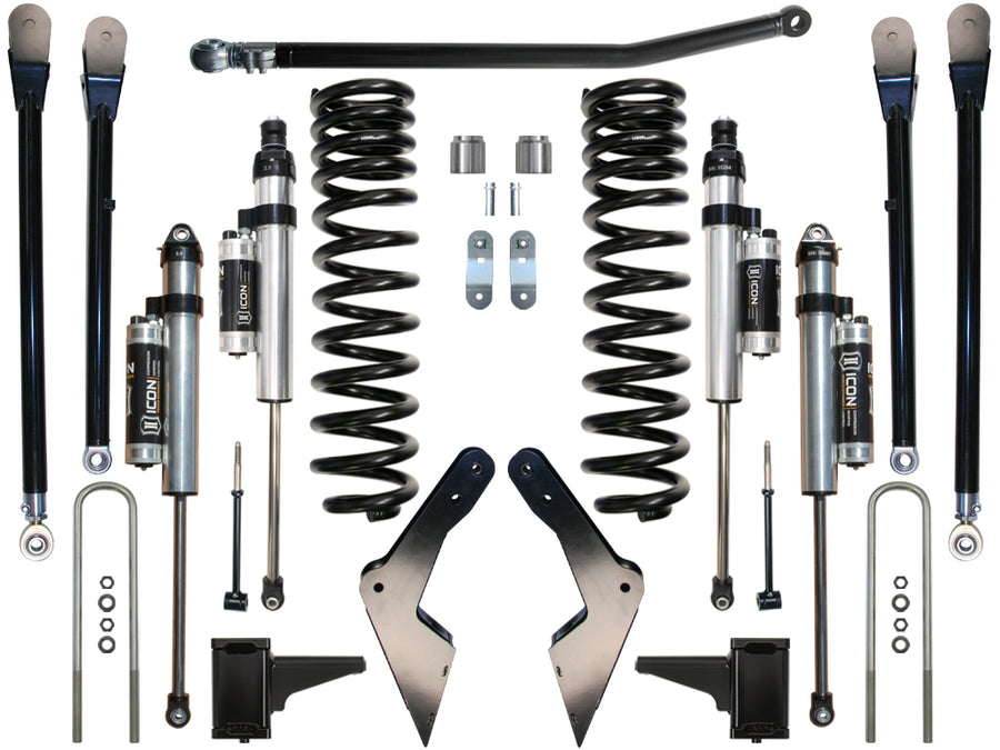 Icon 4.5" Suspension System Stage 4 Kit for 2005-2007 Ford F350 Super Duty 4WD