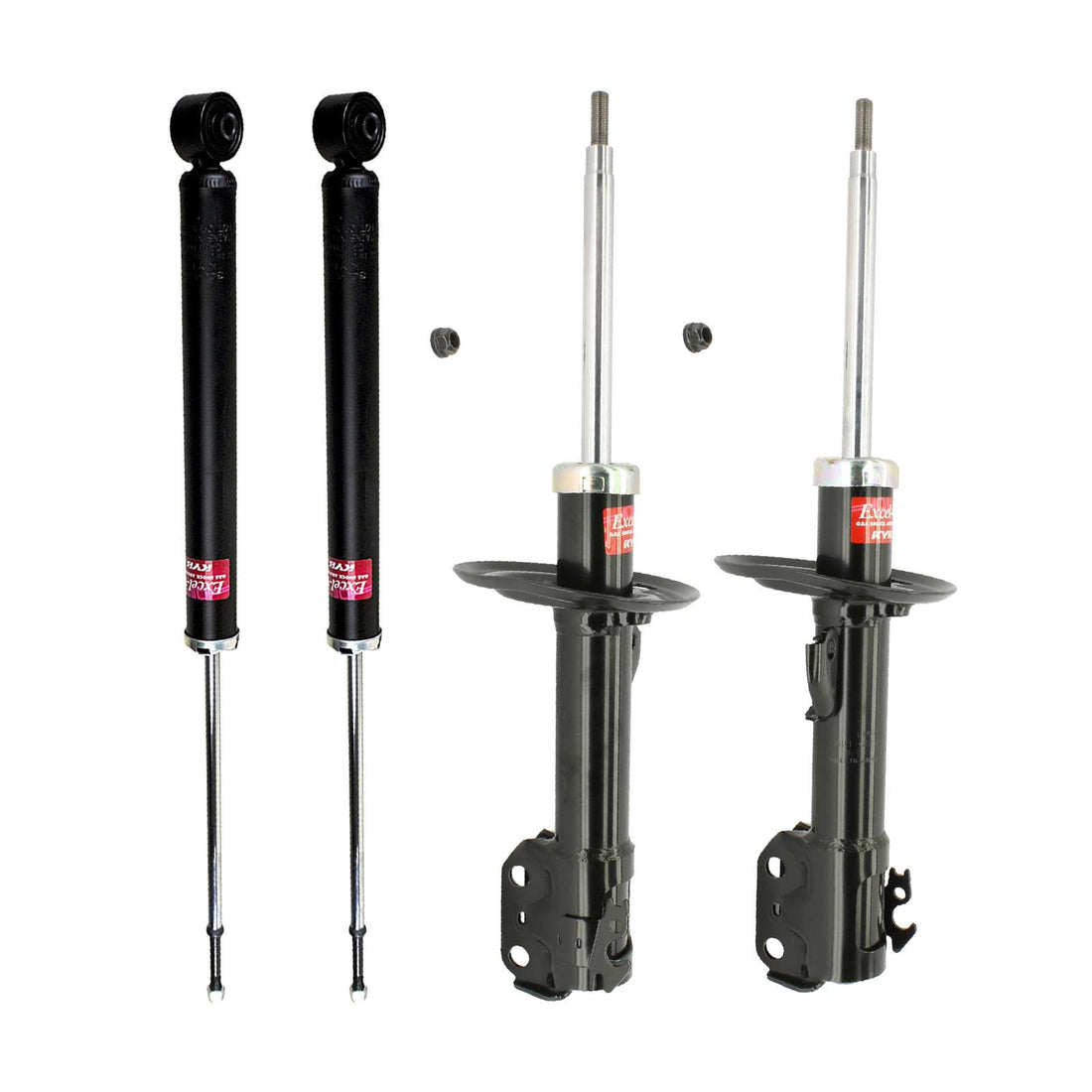 KYB Excel-G OEM Strut & Shocks Set for 2006-2014 Toyota Yaris FWD