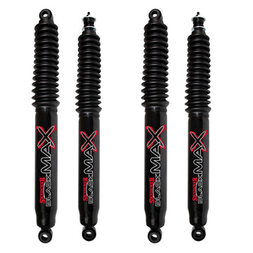 Skyjacker Black MAX Hydro Shocks Set for 2001-2008 GMC Sierra 1500 HD 4WD