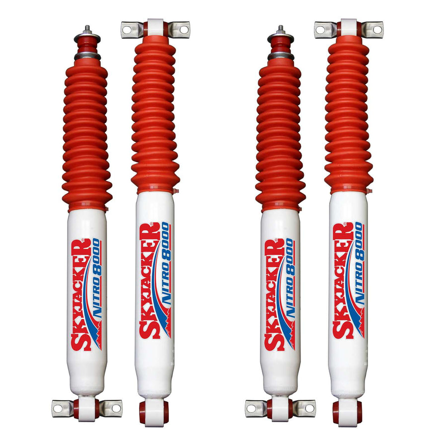 Skyjacker N8000 Nitrogen Gas Shocks Set for 1984-2001 Jeep Cherokee RWD w/0-3" lift XJ