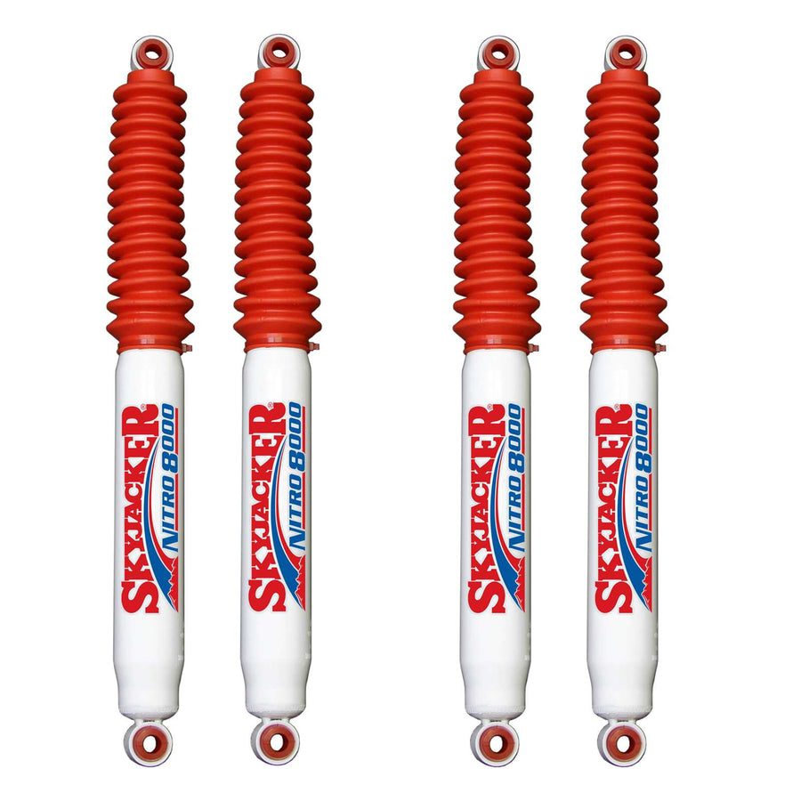 Skyjacker N8000 Nitrogen Gas Shocks Set for 1966-1969 Ford F100 4WD w/7-9" lift