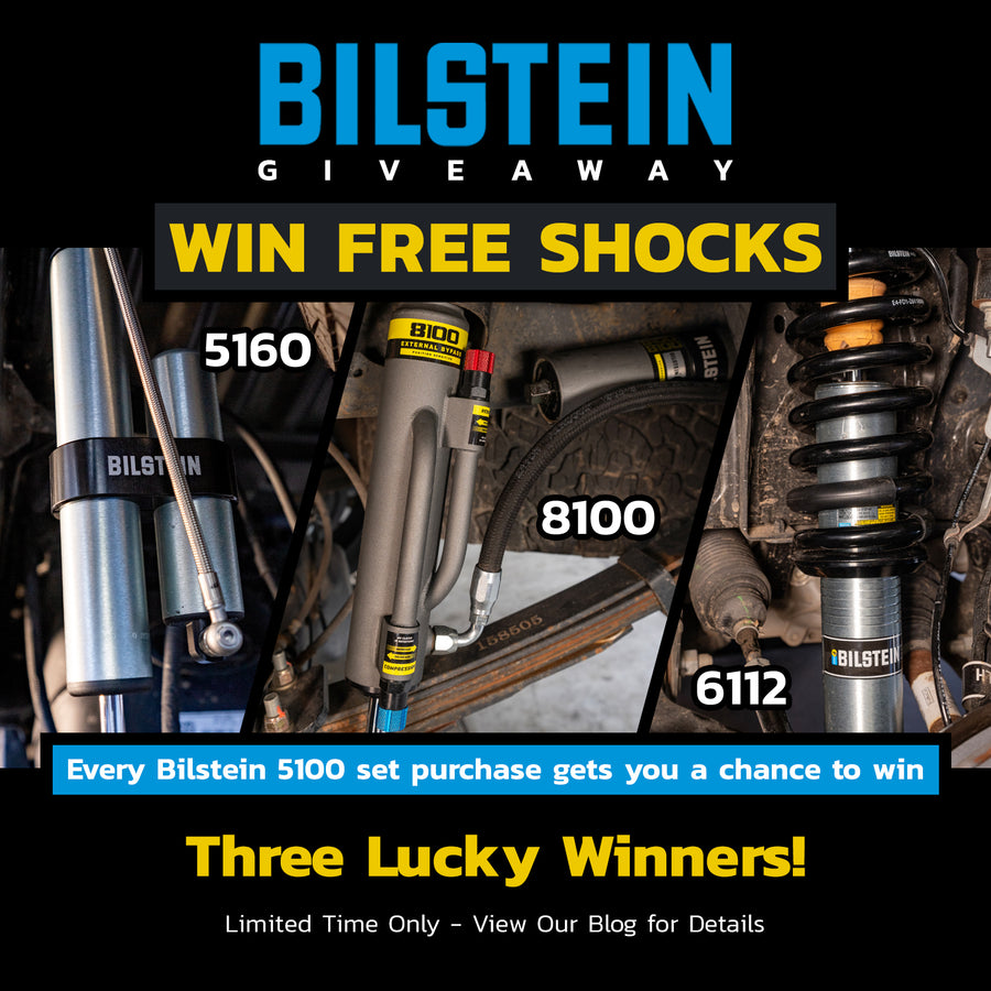 Bilstein 5100 Monotube Adjustable Strut & Shocks Set for 2014-2018 Chevrolet Silverado 1500 4WD