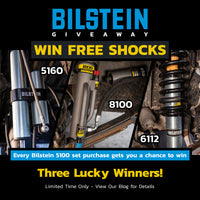 Bilstein 5100 Monotube Shocks Set for 1986 GMC C2500 Suburban RWD w/3-4" lift