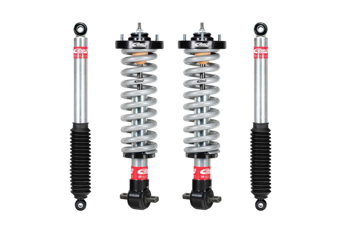 Eibach Pro-Truck Stage 2 Coilover Kit + Rear Shocks Kit for 2014-2018  Chevrolet Silverado 1500 w/1.75-4 lift