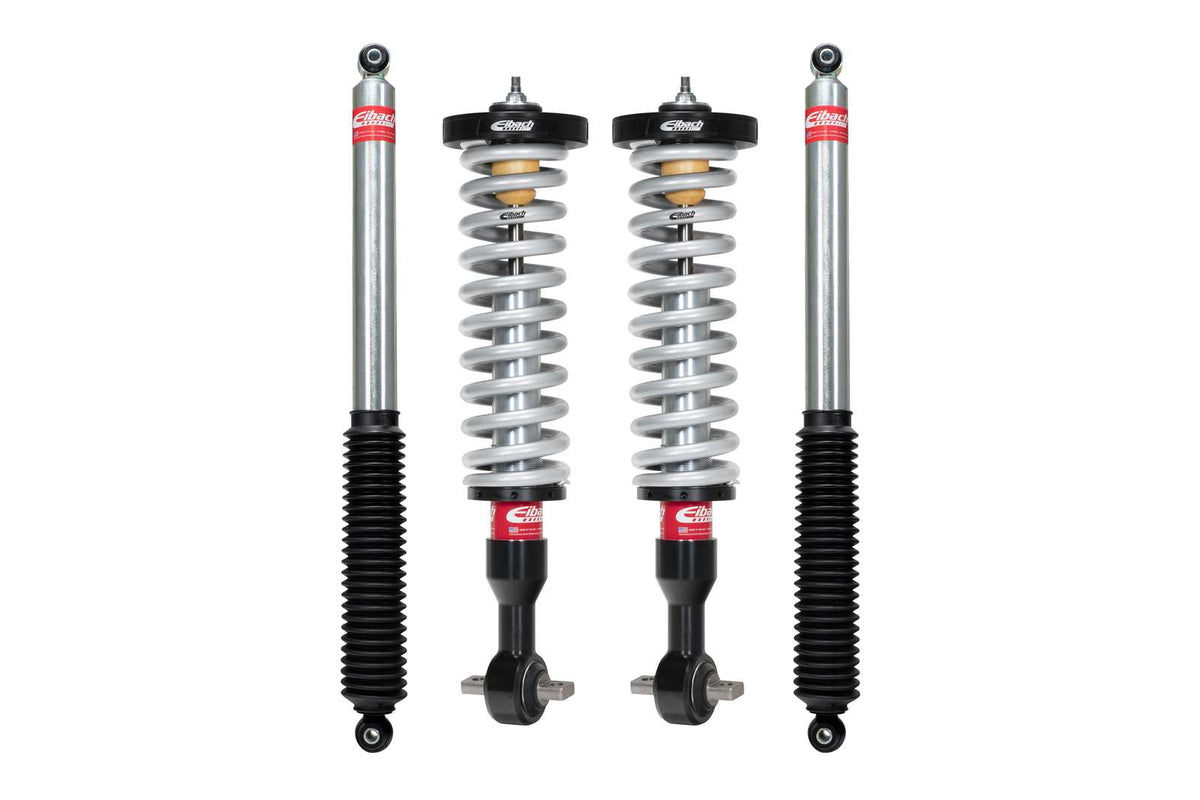 Eibach Pro-Truck Stage 2 Clvr Kit+Rear Shocks for 15-22 F150 4WD 0.5-3