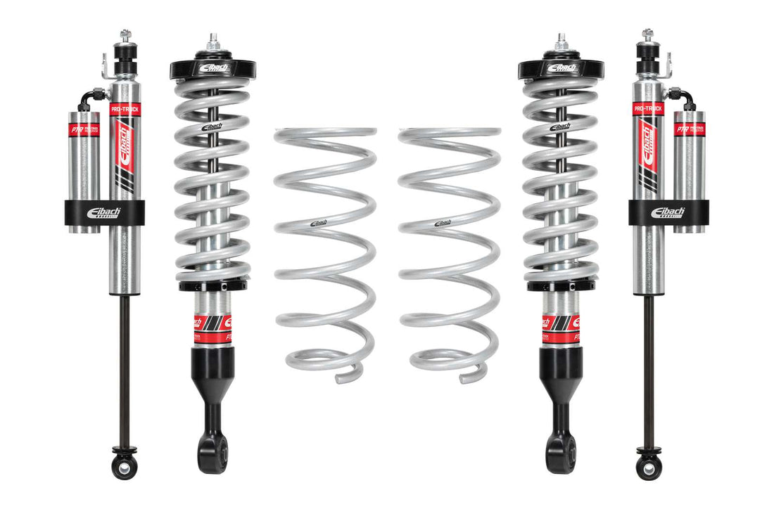 Eibach Pro-Truck Stage 2R Coilover Kit Front Coilovers + Rear Reservoir  Shocks + Pro Lift for 2010-2023 Toyota 4Runner w/2-4 lift