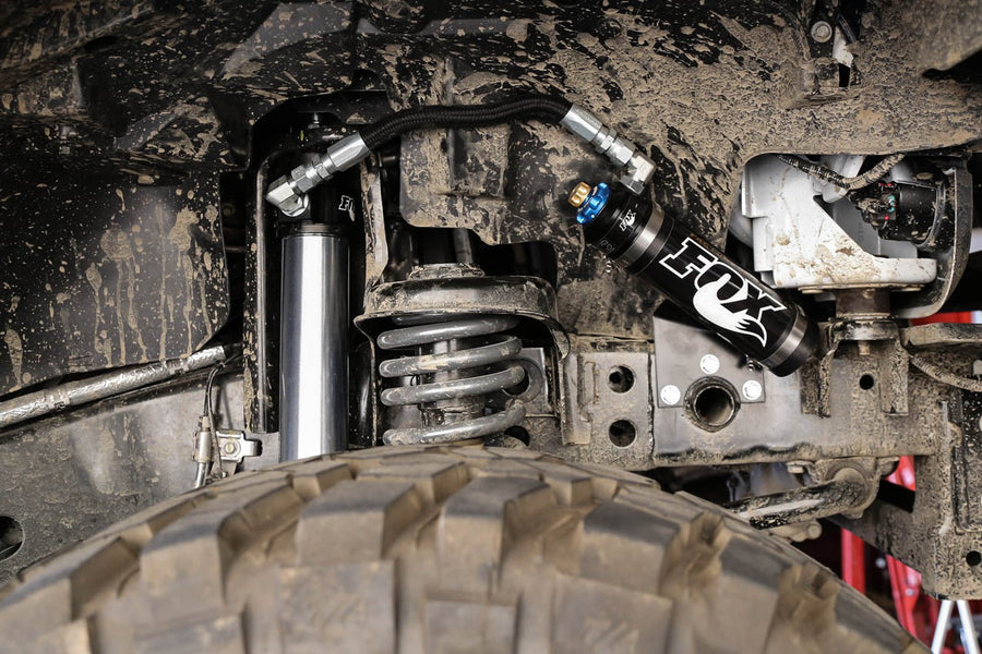 Fox 2.5 Factory Series Shocks w/ DSC Reservoir Front Pair for 2006-2008 Ram 1500 4WD w/4-6" lift