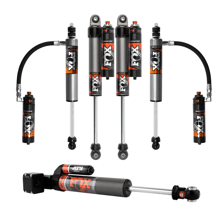 Fox 2.5 Performance Elite Shocks w/ Reservoir Set - 2017-2023 Ford F250 Super Duty 4WD