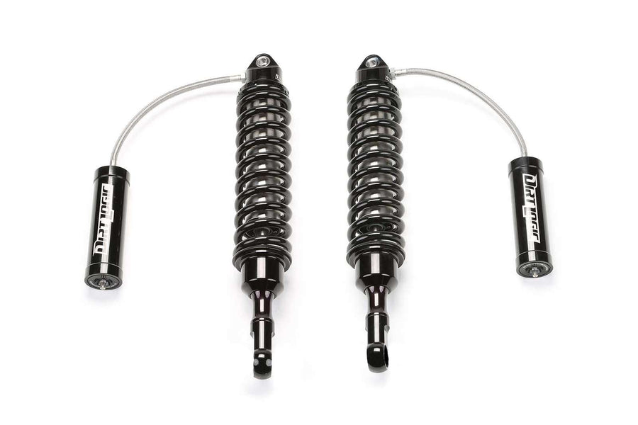 Fabtech Dirt Logic 2.5 Reservoir Coilovers Front Pair for 2007-2021 Toyota Tundra 4WD RWD w/4" lift