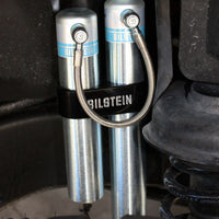 Bilstein 5160 w/ Remote Reservoir Shocks Front Pair for 2001-2006 Chevrolet Silverado 1500 HD 4WD RWD w/4-6" lift