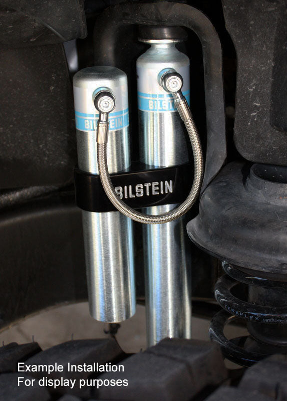 Bilstein 5160 w/ Remote Reservoir Shocks Front Pair for 2001-2006 Chevrolet Silverado 1500 HD 4WD RWD w/4-6" lift