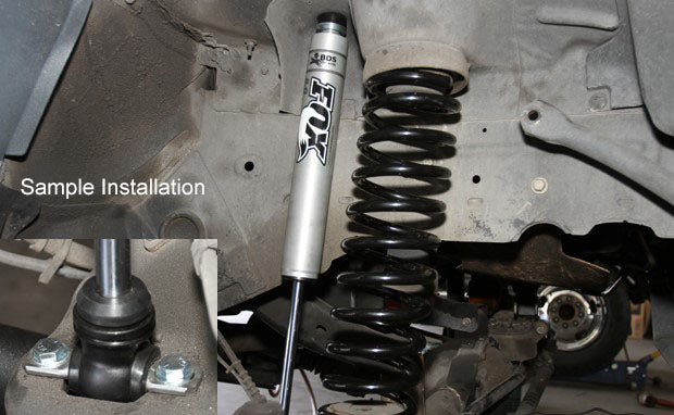 Fox 2.0 Performance Series Shocks Rear Pair for 1983-2014 Land Rover Defender 4WD AWD