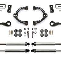 Fabtech 3.5" Uniball UCA Lift Kit w/Dirt Logic 2.25 Shocks for 2020-2024 Chevrolet Silverado 3500 HD 4WD w/3.5" lift