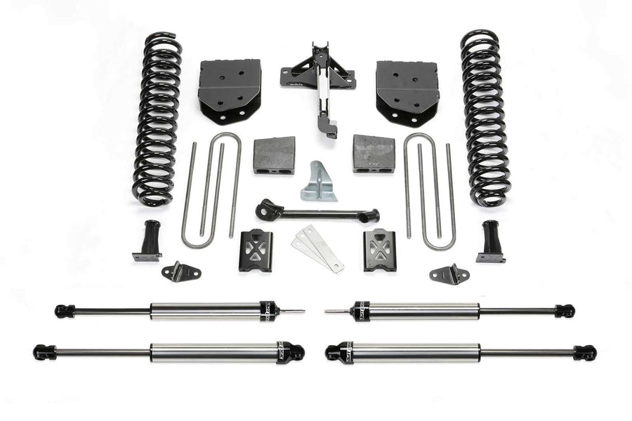 Fabtech 6" Basic System w/Dirt Logic Shocks Kit for 1999-2004 Ford F250 Super Duty 4WD w/6" lift