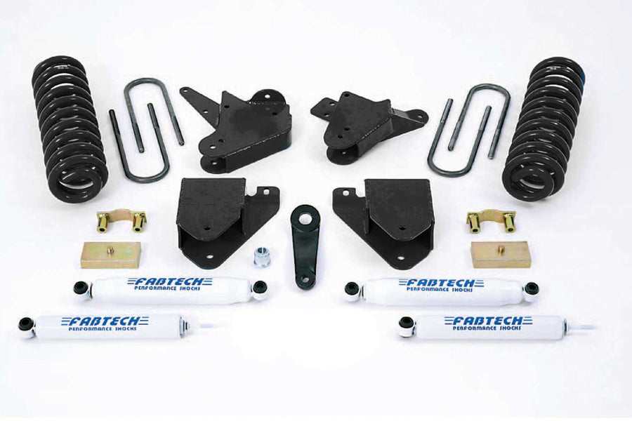 Fabtech 6" Basic System w/Performance Shocks Kit for 1999-2014 Ford F350 Super Duty RWD w/6" lift