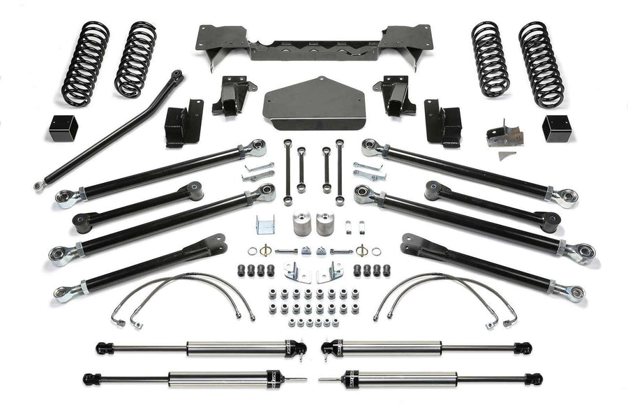 Fabtech 3" Crawler System w/Dirt Logic 2.25 Shocks Kit for 2007-2018 Jeep Wrangler JK 4WD w/3" lift