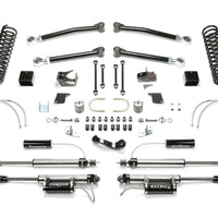 Fabtech 5" Trail Long Travel System w/Dirt Logic 2.25 Shocks w/Reservoir Kit for 2007-2018 Jeep Wrangler JK 4WD w/5" lift