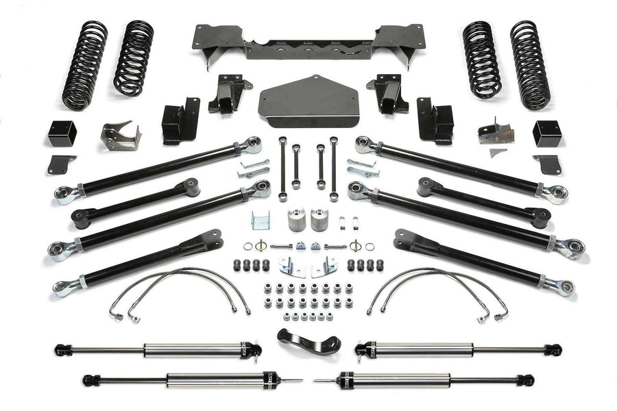 Fabtech 5" Crawler Long Travel System w/Dirt Logic 2.25 Shocks Kit for 2007-2018 Jeep Wrangler JK 4WD w/5" lift