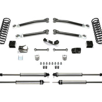 Fabtech 3" Trail System w/Dirt Logic 2.25 Shocks Kit for 2007-2018 Jeep Wrangler JK 4WD w/3" lift