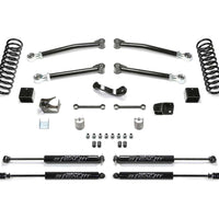 Fabtech 3" Trail System w/Stealth Shocks Kit for 2007-2018 Jeep Wrangler JK 4WD w/3" lift