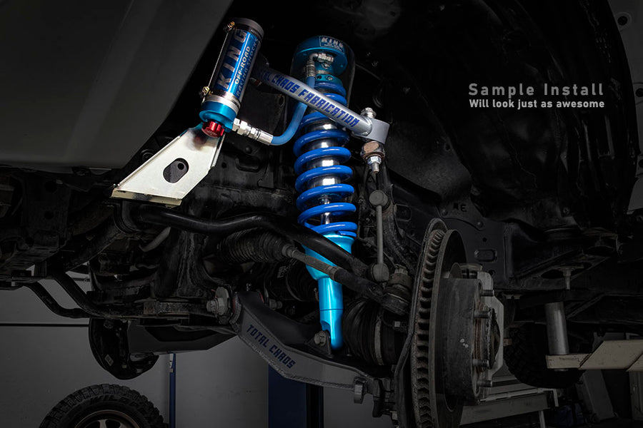 King Shocks 2.5 Performance Coilovers w/ Remote Reservoir + Rear Reservoir Shocks Set for 2015-2022 GMC Canyon 4WD RWD