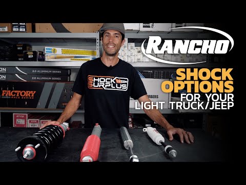 Rancho RS5000X Gas Shocks RS55069