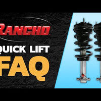 Rancho RS9000XL Adjustable Shocks Front Pair for 2003-2009 Hummer H2 4WD AWD